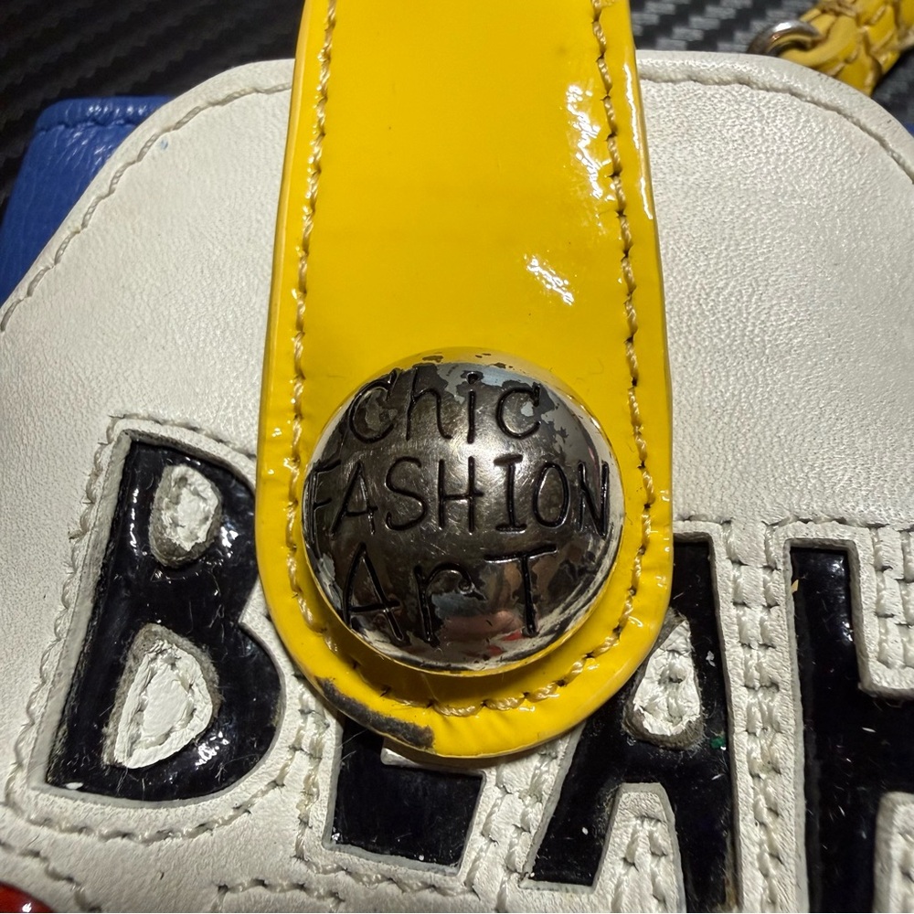 💛 Brighton Blah Blah Blah Chic Fashion Art Phone Case Wallet 💙 - Picture 2 of 11